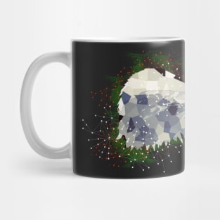 White Eagle Lowpoly Mug